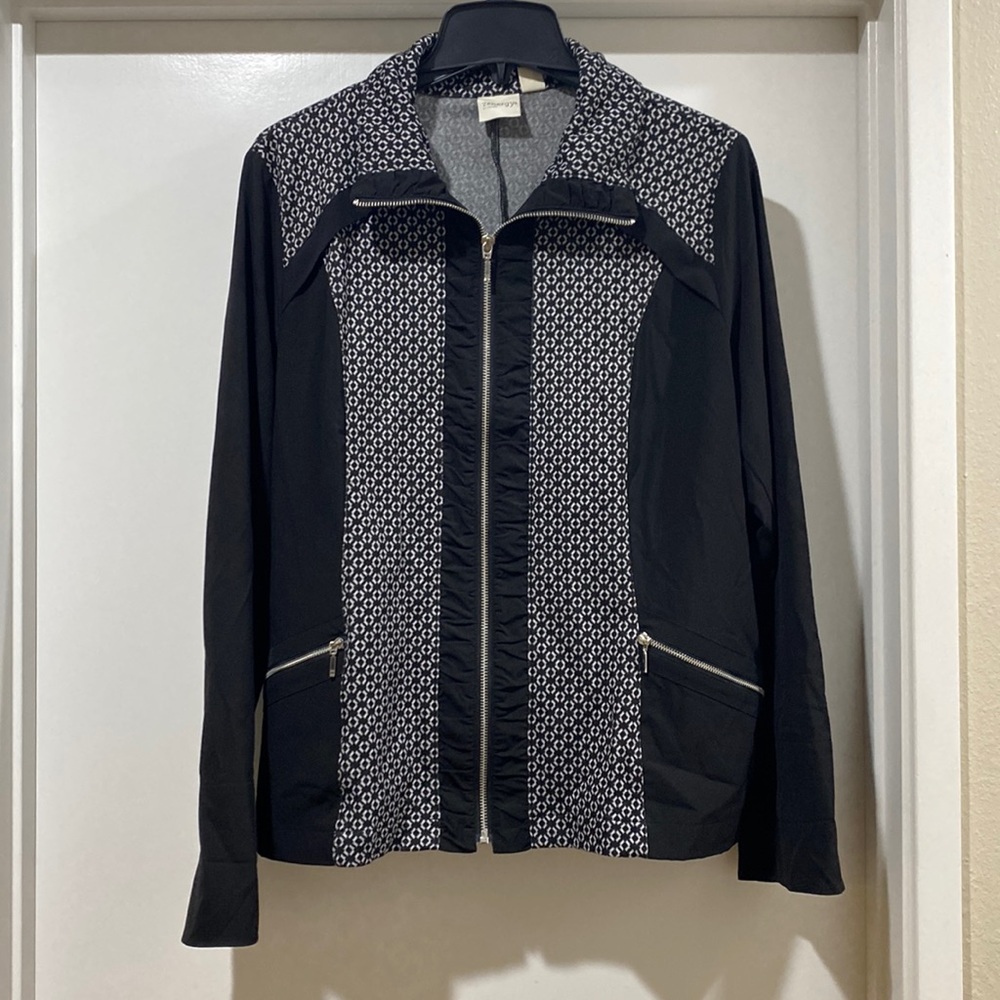 Black and White Chico’s jacket